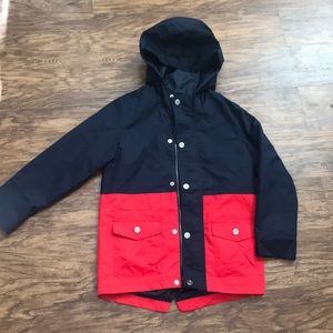 Boys Parka style Rain Coat ☔️ Sz 7/8